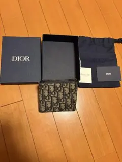 Diorモノグラム　二つ折り財布