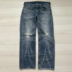 Levi's ストレートデニム ダメージ加工のサムネイル