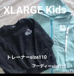 ★XLARGEKids フーディーsize120 トレーナーsize110★
