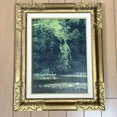 真作】絵画 長生玲子 油彩SM 籠のさくらんぼ 優雅な筆致が映える静物