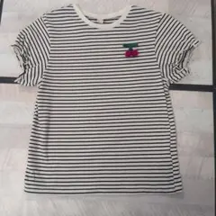 アプレレクール　Tシャツ チェリー刺繍 サイズ140のサムネイル