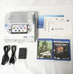 PS Vita 本体 PCH-2000 シルバー 64GBメモカ ソフト付 - メルカリ