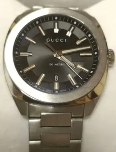 不動 GUCCI メンズ 腕時計 142.4 クォーツ デイト 箱・保証書 - メルカリ