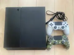 PS4 プレイステーション4黒ブラック CUH-1200A +コントローラー2個