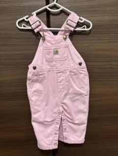 Carhartt ピンクオーバーオール　6mのサムネイル