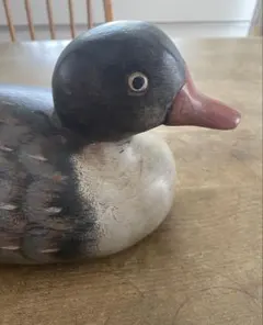 デコイ stoney point decoys サイン入り 置物 鴨 彫刻 - メルカリ