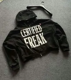 Grailz 24fw FREAKダブルジップパーカー MUSINSA公式 | GRAILZ [ZICO x GRAILZ] VINTAGE FREAK ZIP HOODIE