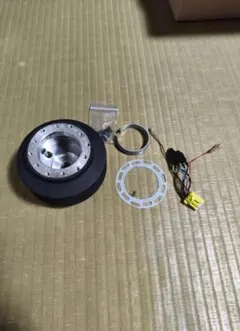 ワークスベル ABART ステアリングボス 0595 黒 中古 - メルカリ
