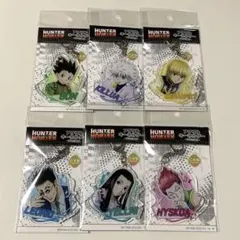 HUNTER×HUNTER 背對背壓克力鑰匙圈 6件