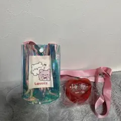 Lovezz 虹色バッグとハート型ケースセット
