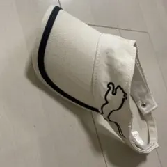PUMA レディース ゴルフ サンバイザー ホワイトのサムネイル