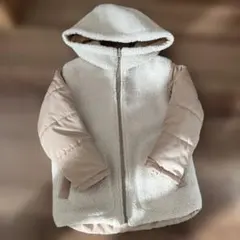 COMME CA ISM コムサイズム　130 暖か中綿ショートコート