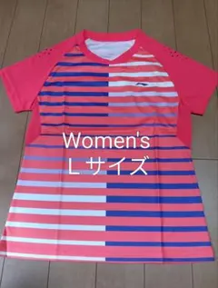 リーニン　バドミントン　ゲームシャツ　Women's Lサイズのサムネイル