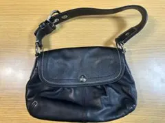 COACH レザーショルダーバッグ