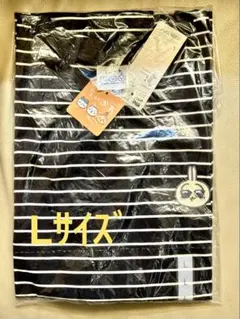 【Lサイズ】新品 GU × ちいかわ Tシャツ うさぎ ボーダーのサムネイル