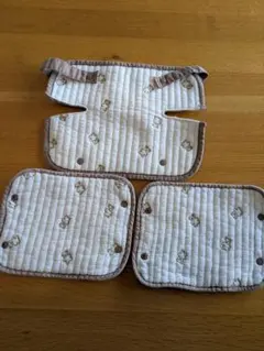 抱っこ紐用カバー　よだれカバー クマ柄