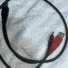 ダブルパワーUSB2.0ケーブル　 miniB(PS3のコントローラ型)ジャンク