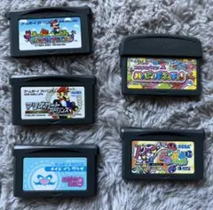 〈お値下げ〉GBAソフト5本セット+ケース1個