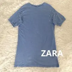 ZARA ザラ　パール　チュニック　Lサイズのサムネイル
