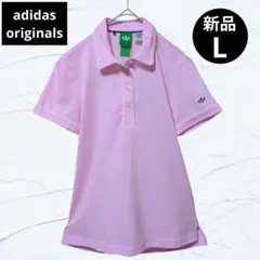 ❤新品❤【希少サンプル品】アディダス オリジナルス ポロシャツ ピンク ゴルフLのサムネイル
