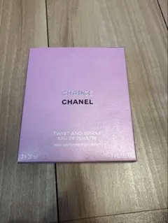 CHANEL チャンスオードゥトワレツイスト＆ 本体中古1本＋リフィル未使用2本のサムネイル