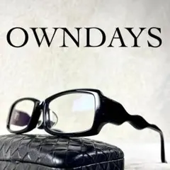 美品　OWNDAYS　Hand Made　OE2473　メガネ　ブラックフレーム