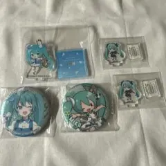 プロセカ アクスタ 缶バッジ 初音ミク まとめ売り