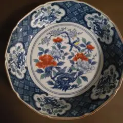 色絵 花鳥文 大皿 飾り皿 約30cm 金彩 和食器 - メルカリ