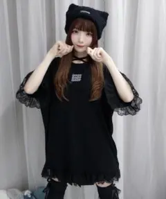 Whinny ロマンチストキュートT ブラック