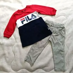 子供服セット 長袖トレーナー90 パンツ95