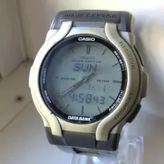 CASIO データバンク　WAVE CEPTOR 514 デジタル腕時計　稼働品