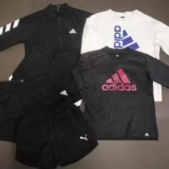 キッズ　スポーツウェア　140サイズ ６点セット　アディダス　プーマ