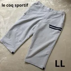 le coq sportif ルコックスポルティフ ライトグレー ショートパンツ