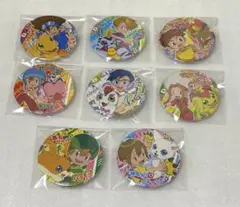 【即日発送】 デジモンセイバーズ 大門大&トーマ 缶バッジ&カード6枚セット デジモン セイバーズ マサル 大 アグモン 缶バッジ お台場