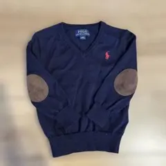 Polo Ralph Lauren ネイビー Vネック セーター 24M