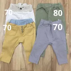 ベビー服 パンツ 4点セット　保育園着