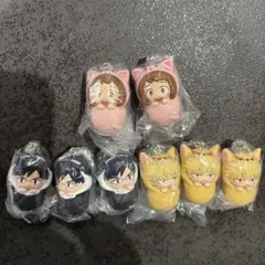 ヒロアカ　ガチャガチャ　おくるみマスコットチャーム　　３種