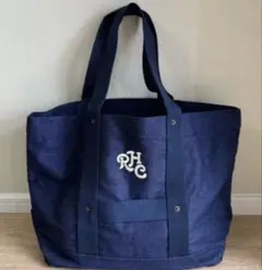 ロンハーマン　ネイビートートバック