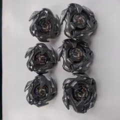 ベイブレード 6個セット BX-33 ブースター ヴァイスタイガー 3-60U