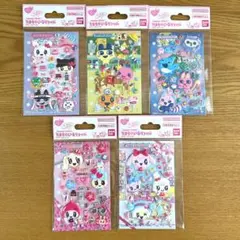 【正規品】たまごっち たまもりしーる リフィル 5種セット