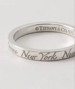 TIFFANY ティファニー ノーツ ナロー リング 21号 シルバー925 - メルカリ