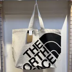 Lサイズ新品ザノースフェイスランプトートビッグロゴキャンバストート男女国内正規品