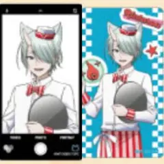 神酒凜太郎 まねきねこ クリアカード2枚