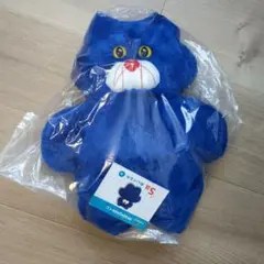 【新品未開封】mojojojo ドキドキくじ　S賞　ぬいぐるみ　ねこ　猫　青