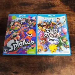 wiiU　スプラトゥーン　スマッシュブラザーズ