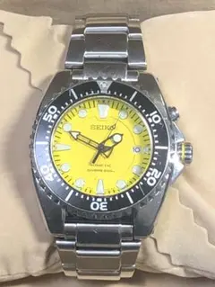 【二次電池新品】完動極美 SEIKO KINETICダイバー 5M62-0BL0 二次電池新品】完動極美 SEIKO KINETICダイバー 5M62-0BL0