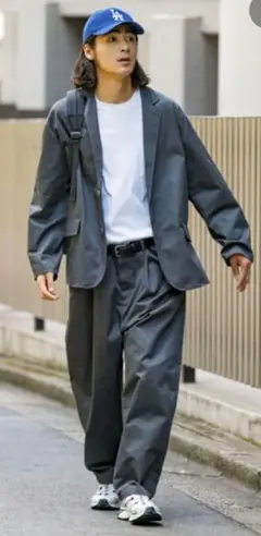 新品【FREAK'S STORE】Relax Fit ツイルセットアップ