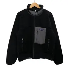 美品 パタゴニア レトロ-X フリース ジャケット オールブラック Mサイズ