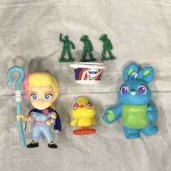 ち*ゃ様 トイ・ストーリー4 Let's play!! ガチャガチャ2セット+お