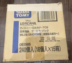 ディズニー・ロルカナTCG 日本語版 未知なる彼方へ 1カートン - メルカリ